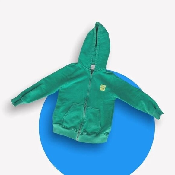 ZARA Boys Terry  Coast Road Printed Hoodie NWT, Size 7 - Picture 3 of 6